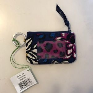 NWT Vera Bradley zip ID case